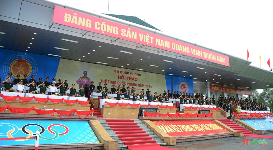 Khai mạc Hội thao Thể thao quốc phòng năm 2024